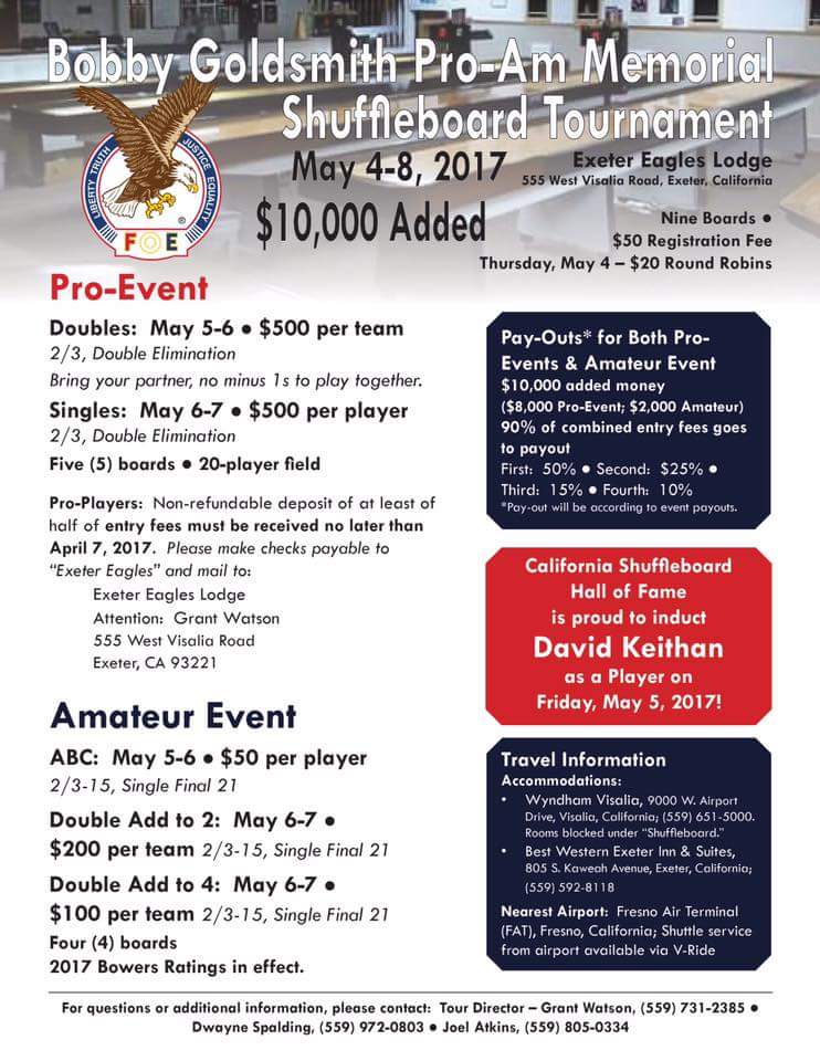 Table Shuffleboard Association site